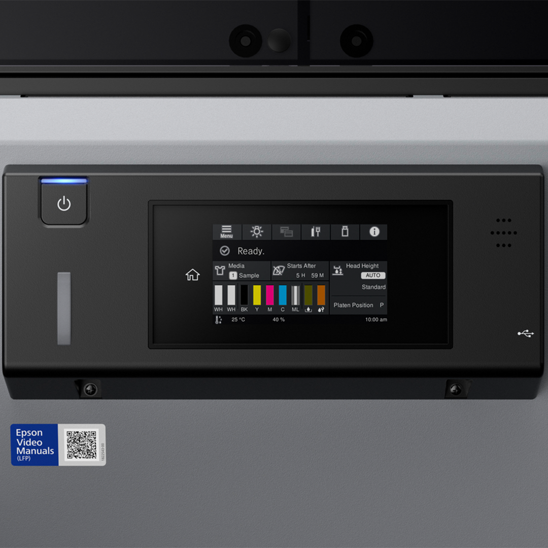 Epson SC F3030 Large Format Direct-To-Garment (DTG) Printer