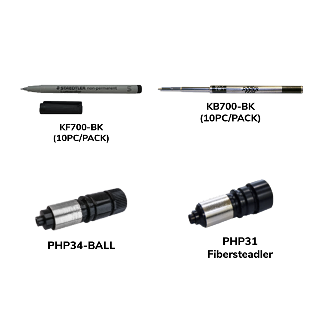 Accessories - Graphtec Fiber and Ball-Point Pen Refills & Holders
