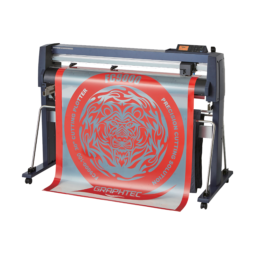 Graphtec FC9000 Roll to roll Heavy duty Digital Vinyl Cutting Plotter ...