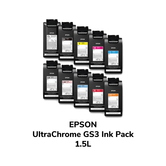 Ink - Epson UltraChrome GS3 Ink Pack (1.5L)
